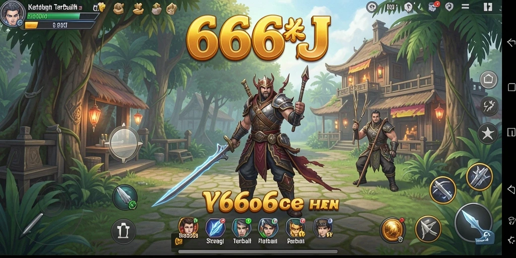 Tampilan gameplay <strong>666J</strong> yang menegangkan dan penuh strategi.