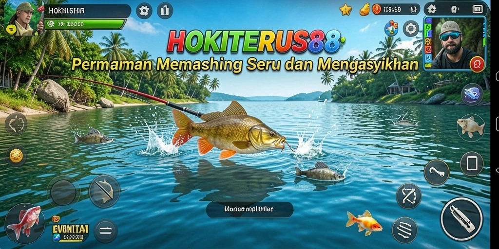 Tangkapan ikan yang besar dan menarik di HOKITERUS88.