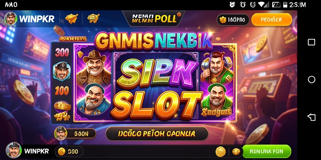 Tampilan menarik dari gameplay slot WINPKR yang mengasyikkan.